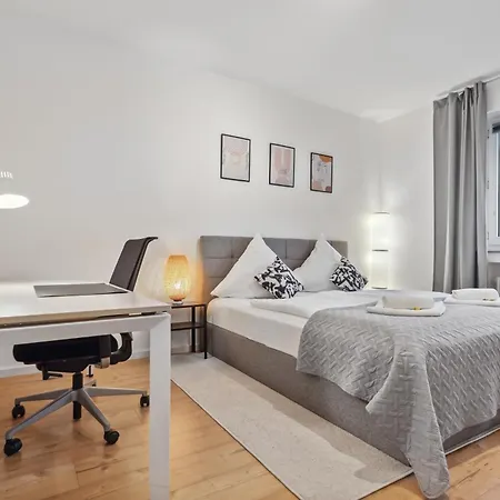 3 Zimmer, 68qm, Parkplatz, Messe Dus, Logport, Duisport アパート *