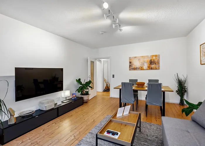 3 Zimmer, 68qm, Parkplatz, Messe Dus, Logport, Duisport Apartment *