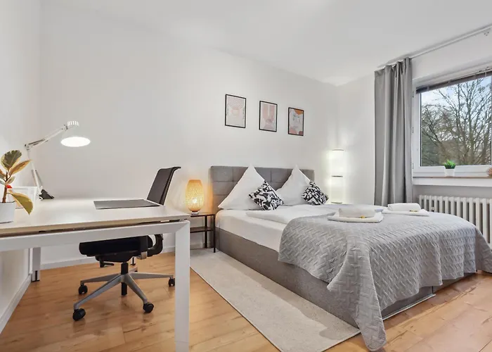 3 Zimmer, 68qm, Parkplatz, Messe Dus, Logport, Duisport Διαμέρισμα *